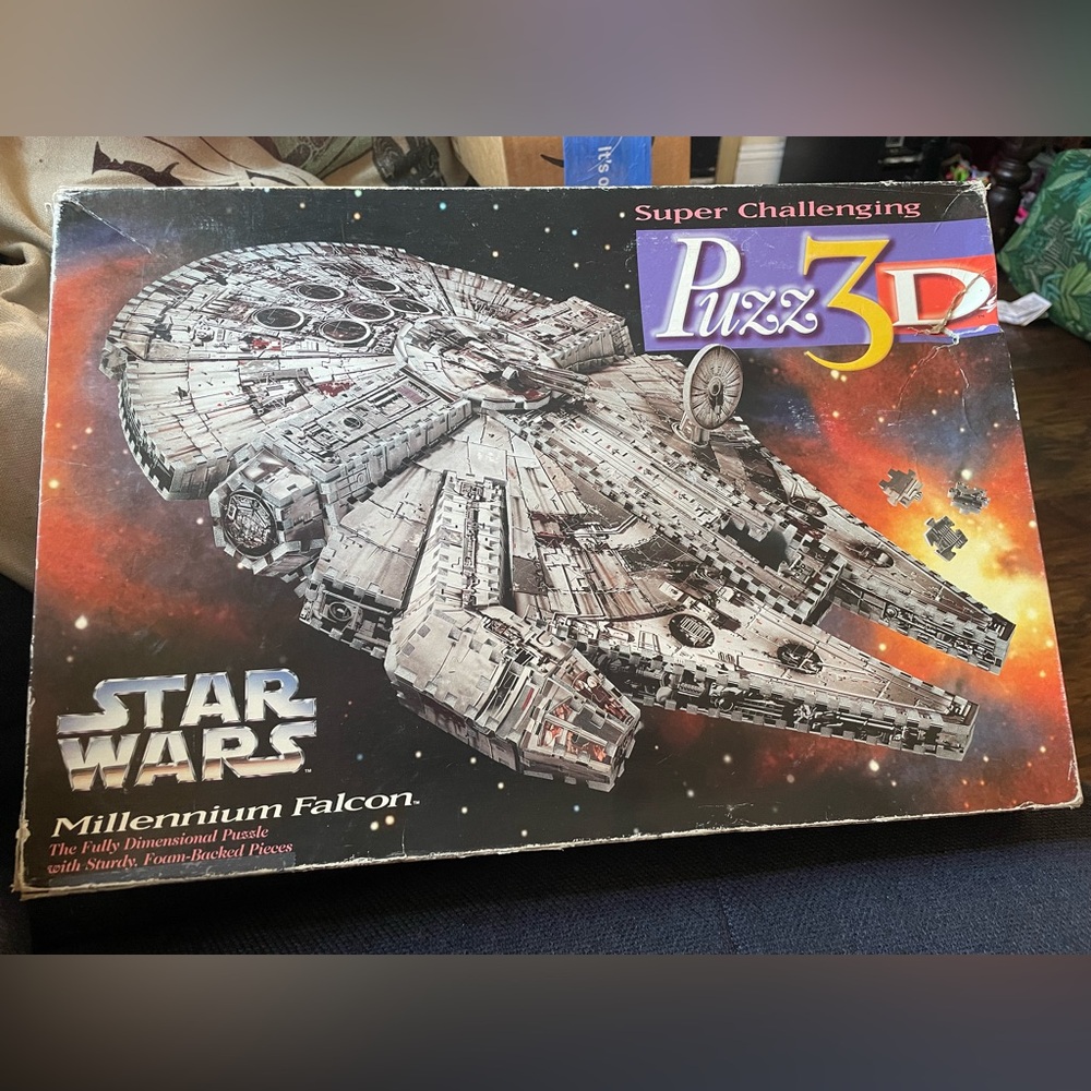 Star Wars Gray Millennium Falcon Puzzle